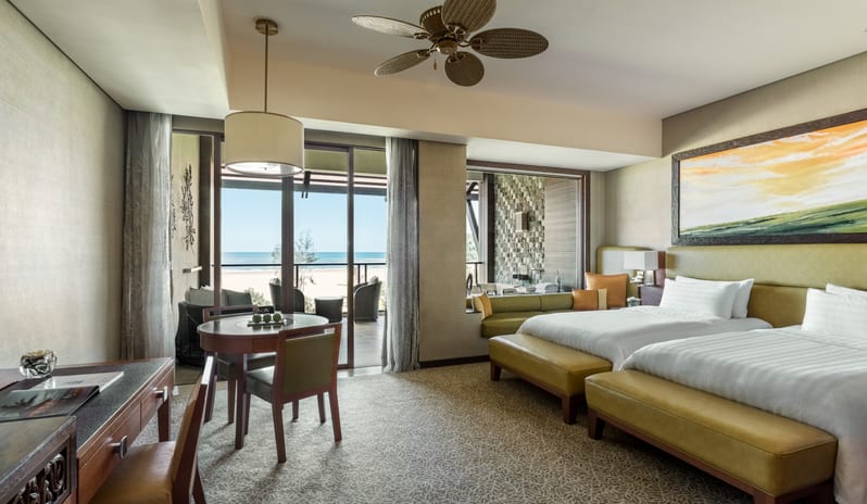 Shangri-La_s Rasa Ria Resort and Spa - Ocean Wing Jr Suite Sea View Twin